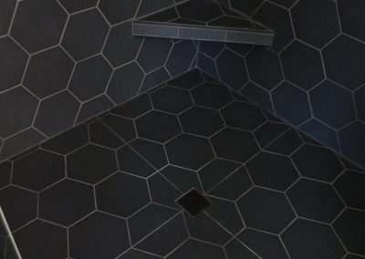 envelope cut hexagon tile